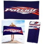 Custom Imprinted 30 X 60 Full Color Cotton Beach Towel