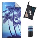 Logo Branded Full Color Micro fiber Sports Towel