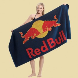 Custom Imprinted Jacquard Terry Velour Beach Towel (30" x 70", 19.7 lbs./dozen)  Custom Imprinted Jacquard Terry Velour Beach Towel (30" x 70", 19.7 lbs./dozen)