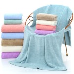 High-grade Coral Fleece Household And Outdoor Dual-use Bath Towels Logo Branded