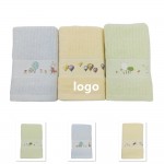 Blank Cotton Hand Towels Face Towels With Cartoon Pattern Logo Branded