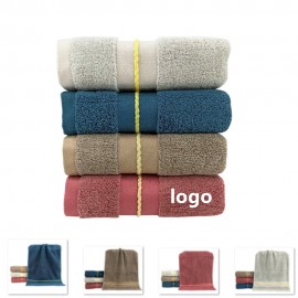 Custom Imprinted Jacquard Pattern Cotton Hand Towels