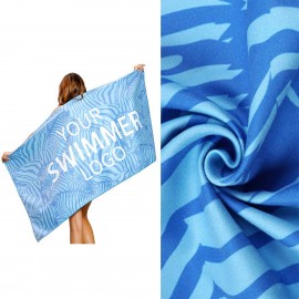 Personalized Custom Size Full Color Quick Dry Beach Towel