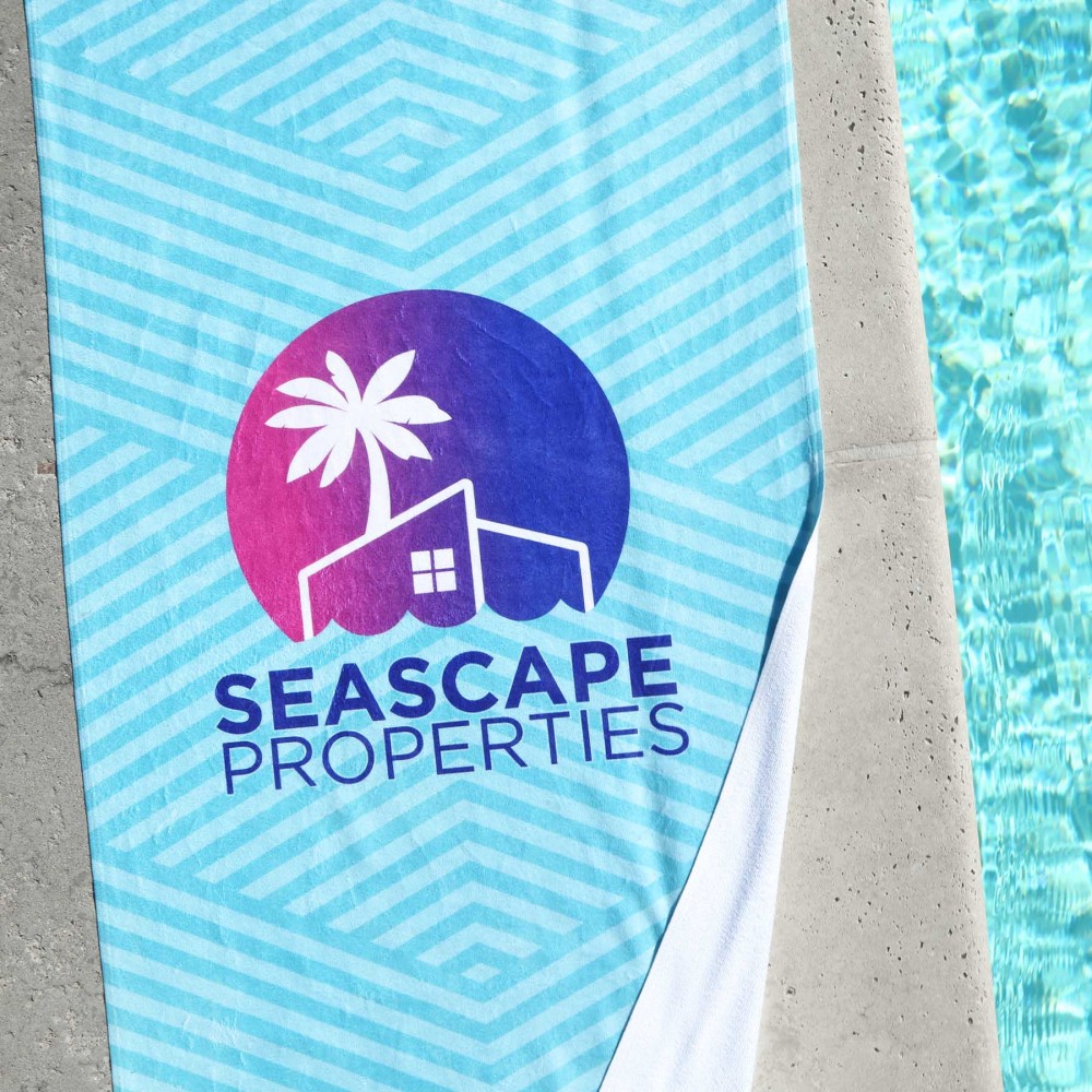 Logo Branded Best Beach Towel