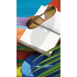 Custom Embroidered Custom Fiber-Reactive Economy Beach Towel (29" x 58")