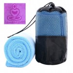 Micro-fiber Towel for Travel/Beach/Sports w/Mesh Bag Logo Branded