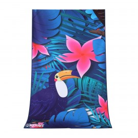 Microfiber sports towel-400gms dye sublimated Full-Color Custom Printed