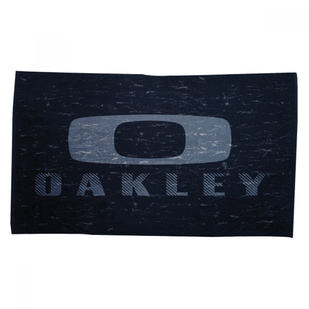 Custom Imprinted Black Distressed Stock Design Beach Towel Custom Imprinted Black Distressed Stock Design Beach Towel
