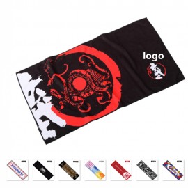 Logo Branded Micro Fiber Sublimation Fitness Towels  Logo Branded Micro Fiber Sublimation Fitness Towels