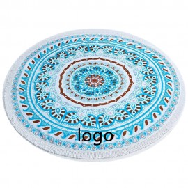 Round Shape Sublimated Beach Towels Custom Printed  Round Shape Sublimated Beach Towels Custom Printed