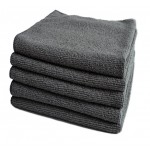 Custom Embroidered Express Wash Gray Microfiber Bulk Of Rags (No Imprint)