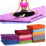 Yoga Towel for Mat Custom Embroidered