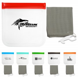 Workout No Touch Pouch Logo Branded