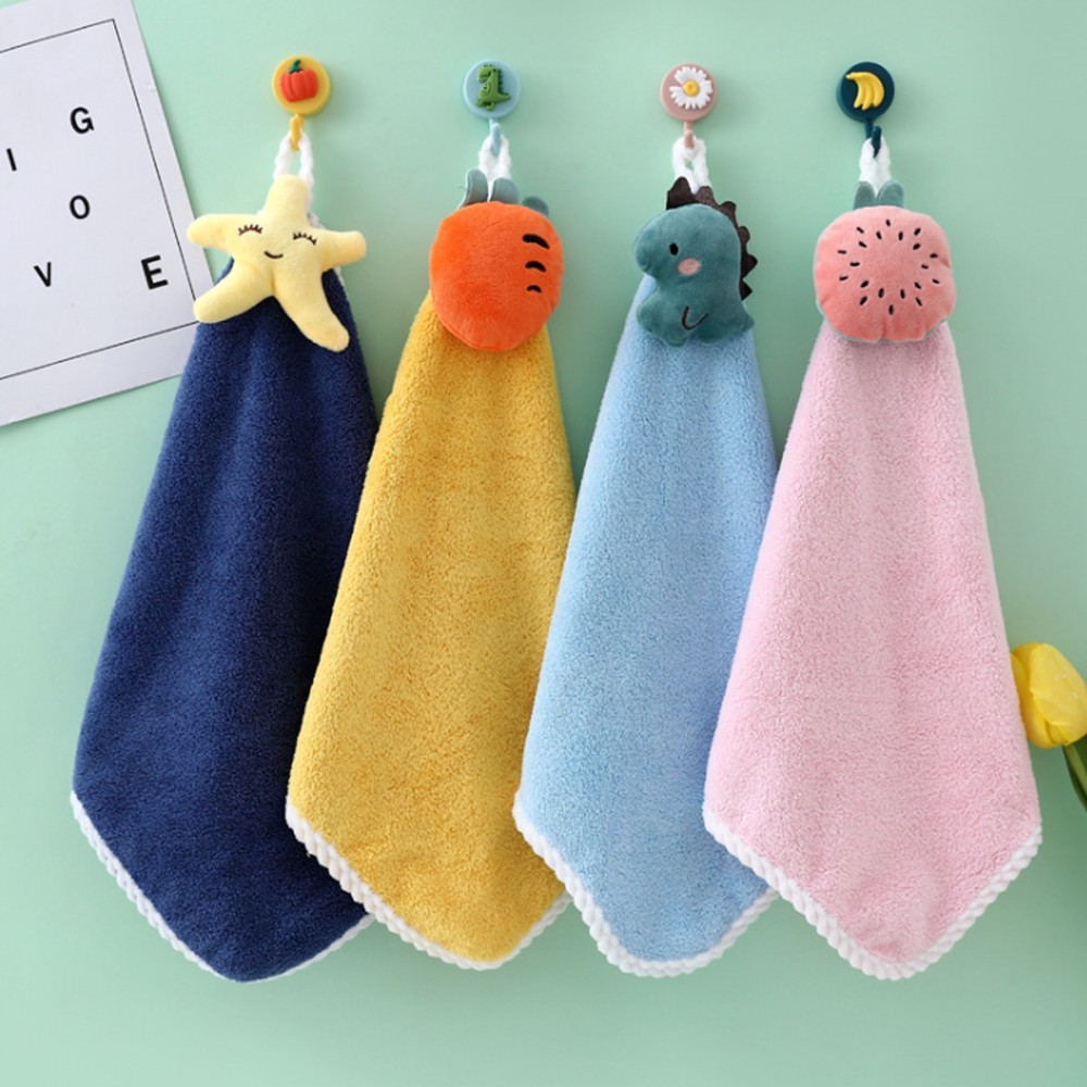 Custom Imprinted Hand Towels With Hanging Loops 