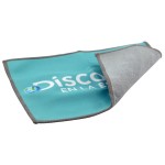 Heavy Duty Microfiber/Terry Cloth on One Side and Towel on the Other Side Logo Branded
