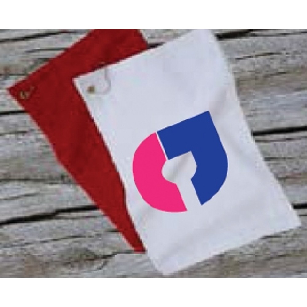Custom Embroidered Q-Tees Fingertip Towel Hemmed Custom Embroidered Q-Tees Fingertip Towel Hemmed