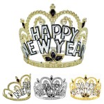 Logo Branded Happy New Year Tiara Crowns