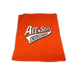 Logo Branded Colored Velour Hemmed Rally Towels (15"x18")