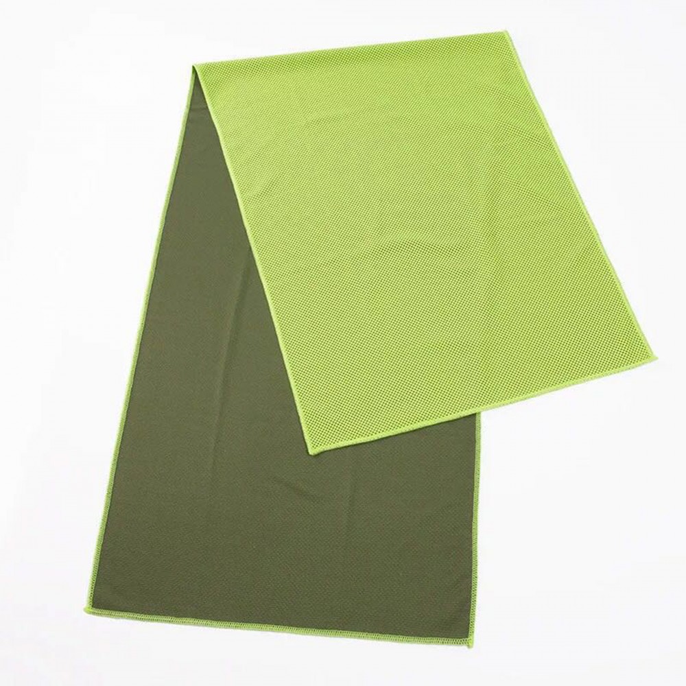Custom Imprinted Mesh Polyester Ice Material Sports Instant Cooling Towel