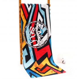 Custom Imprinted Microfiber Sports Towel