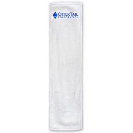 11 X 44, 4.0 lb. Terry Velour, Hemmed. 8.5"w x 20"h - One End Imprint - Printed Logo Branded