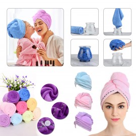 Upgrade Microfiber Hair TowelÂ  Logo Branded