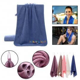 Custom Imprinted Microfiber Workout Sports Towel