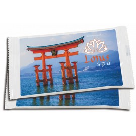 Regal Wipes Lemon Scented Moist Towelette Single Packs w/Full Color Label Logo Branded