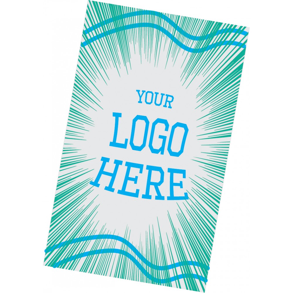Custom Embroidered Microfiber Flat Front Sublimated Towel (11" x 18") Custom Embroidered Microfiber Flat Front Sublimated Towel (11" x 18")