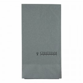 Silver 3 Ply Paper Guest Towels Logo Branded