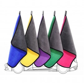 Custom Embroidered Micro fiber Car Cleaning Towel MOQ 50pcs