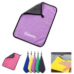 Drying Car Microfiber Cleaning Towel Logo Branded