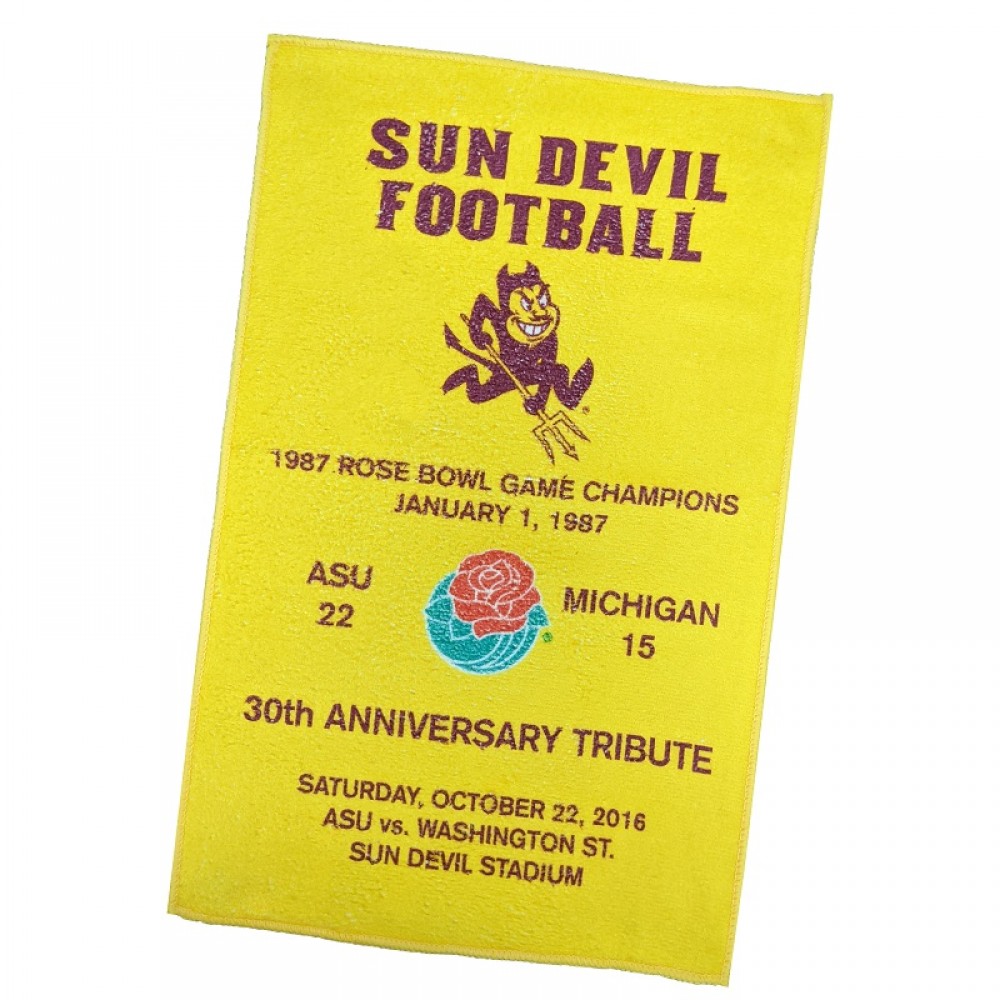 Logo Branded Rally Towels - Sublimation Logo Branded Rally Towels - Sublimation