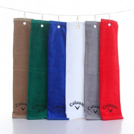 Custom Embroidered Cotton Golf Towel