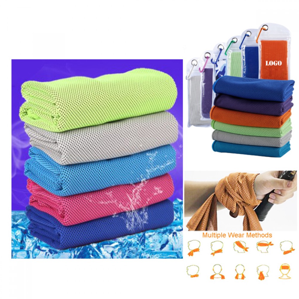 MAI Cooling Towel / Sport Cooling Towel Custom Embroidered MAI Cooling Towel / Sport Cooling Towel Custom Embroidered