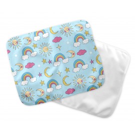 Burp Cloth (2 Sided Imprint) Custom Embroidered