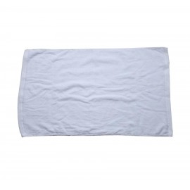 3.5 lbs/dzn Deluxed Hemmed Hand/Golf Towel (16"x25") - Printed (White) Custom Imprinted
