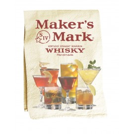 Vintage Flour Sack Towel with Custom Print Custom Imprinted