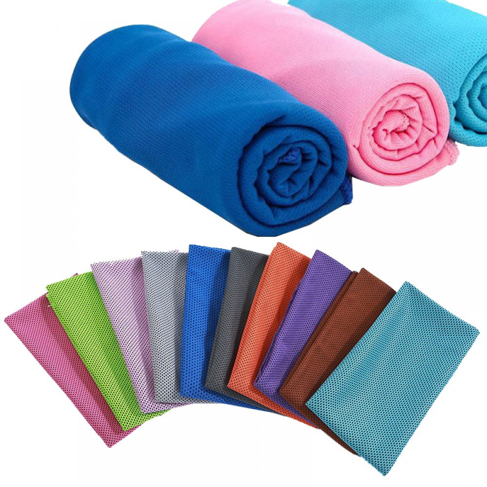 Custom Embroidered Workout Cooling Towel Custom Embroidered Workout Cooling Towel