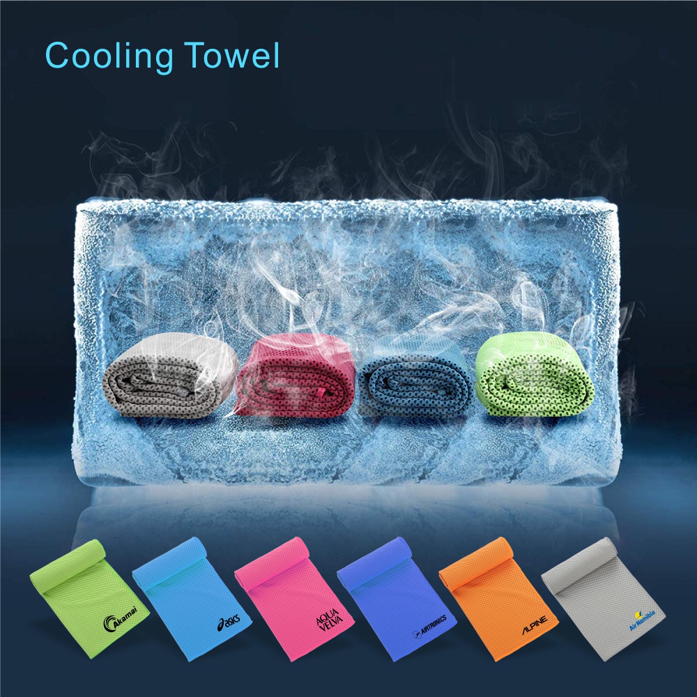SCT05 Utral Cold Cooling Towels(40"x 12") Ice Towel Microfiber Towel Custom Imprinted SCT05 Utral Cold Cooling Towels(40"x 12") Ice Towel Microfiber Towel Custom Imprinted