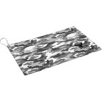 Custom Embroidered Opper Fiber Camo Cleaning Towel w/Carabiner (18"x12")
