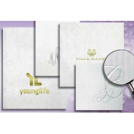 Logo Branded Masslinn Guest Towels