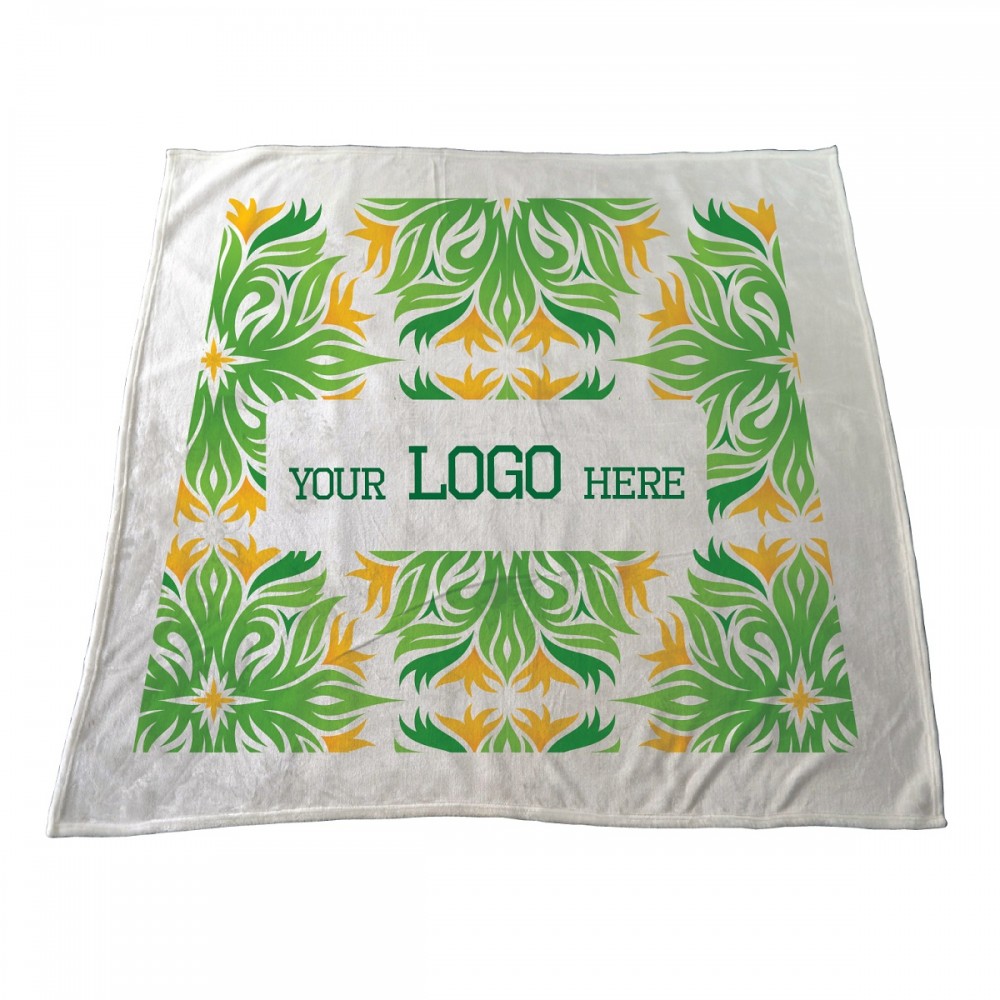 Custom Imprinted Sublimated Silk Touch Blanket Custom Imprinted Sublimated Silk Touch Blanket