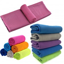 Sports Towel Sweat-Absorbent Ice Silk Towel Logo Branded