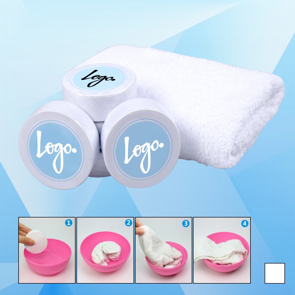 100% Cotton Towel Logo Branded
