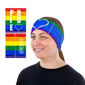 Pride Gaiter Headband Mask Logo Branded