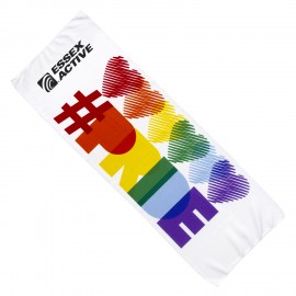 Custom Imprinted Pride Cooling Towel  Custom Imprinted Pride Cooling Towel