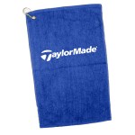 Colored Velour Dobby Hem Golf/ Hand Towel - 1 Color (16"x25") Custom Embroidered