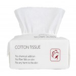 Custom Embroidered Disposable Cotton Cleansing Tissues Facial Towels