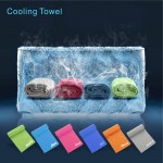 SCT03 Cooling Towels(40"x 12") Ice Towel Microfiber Towel Custom Imprinted